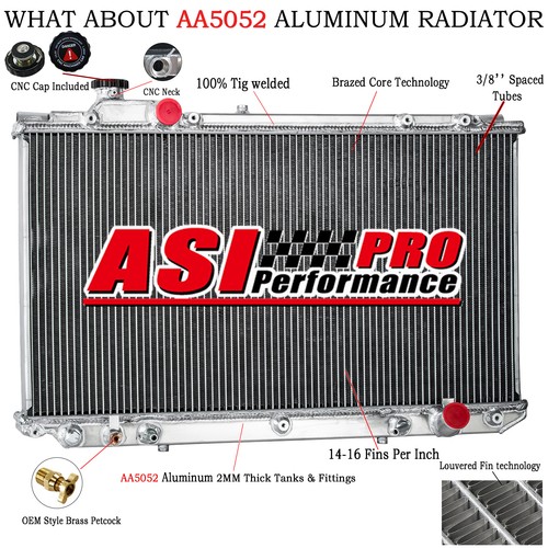 Row radiator for - radiator, gs300