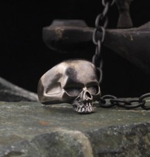 Halloween Men silver ring Hand