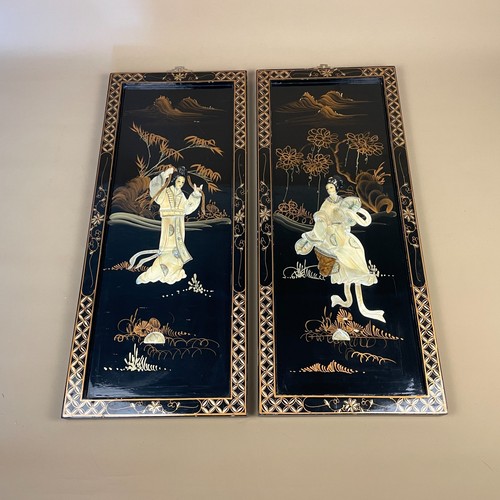 Pair vintage oriental - pair,
