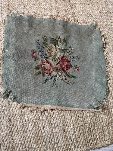Antique embroidery sample - antique,