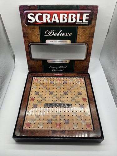 Scrabble deluxe board game low - board,