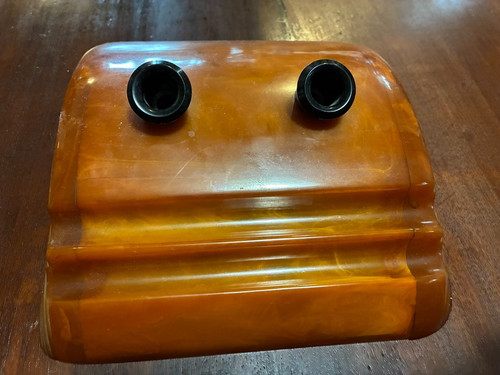 Art deco carvacraft pen holder