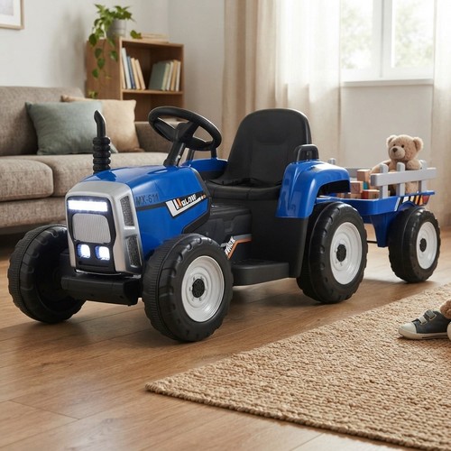 Blue electric kids ride - kids, ride-on