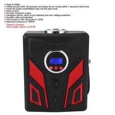 Pointer Type Auto Tire Inflator Air Pump Compressor Portable With LED Light HOT