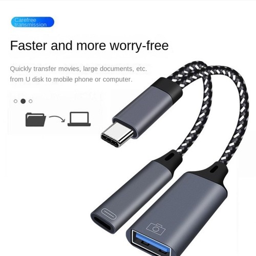 Splitter usb otg cable - usb, c