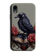 Black Crow Phone Case Cover Crows Gothic Princess Goth Raven Book Roses CE84