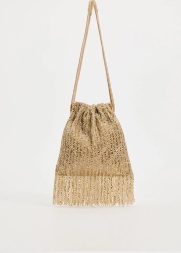 Zara beaded bucket - beaded, bag