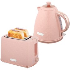 HOMCOM Kettle and Toaster Set