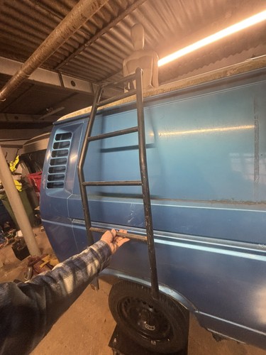 Camper van ladder exterior - camper,