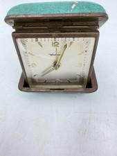 vintage waltham travel Alarm