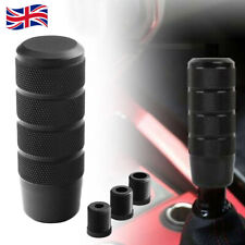 Universal 5 Speed Car Aluminum Manual Gear Stick Shifter Lever Black Shift Knob