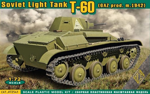 Ace 72541 soviet t - soviet, t-60
