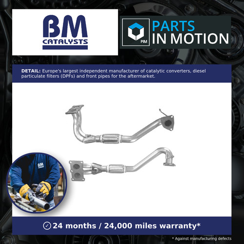 Exhaust front down pipe - front, fits