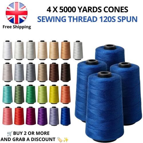 Cones sewing threads 5000 - 4,