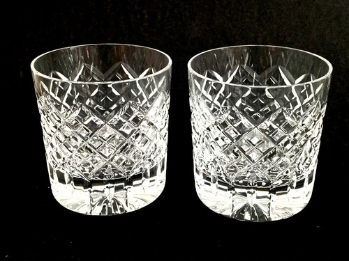 Pair stuart crystal - pair, blenheim