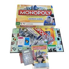 MONOPOLY board game : Electronic Credit Card Banking Rare Edition COMPLETE & VGC