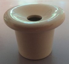 School desk ink well cermanic