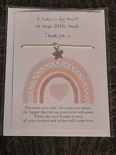 Teacher thank you wish - wish, string