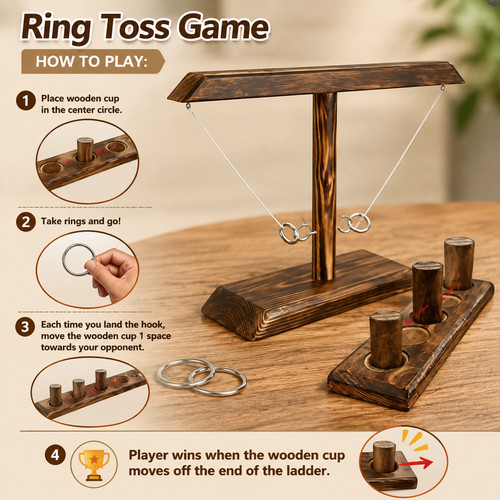 Hook and ring toss - ring, battle
