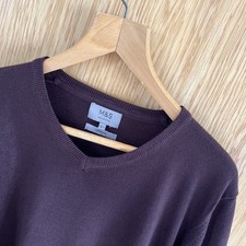 M&S Jumper Cashmillion Maroon