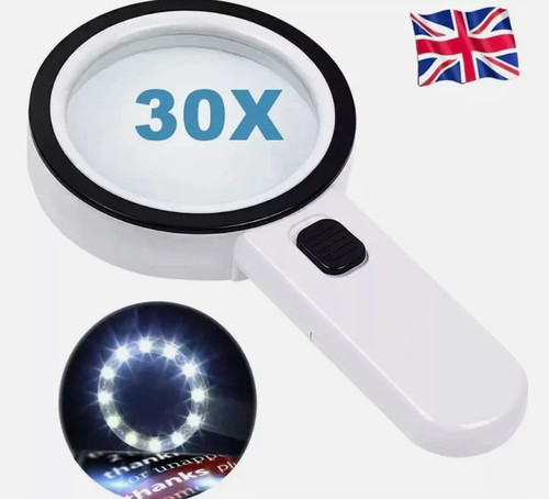 30x extra large magnifying - 30x,