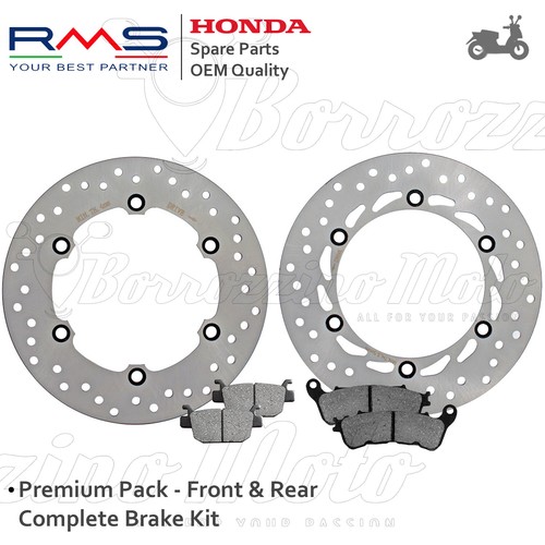 Brake discs kit front and - discs,