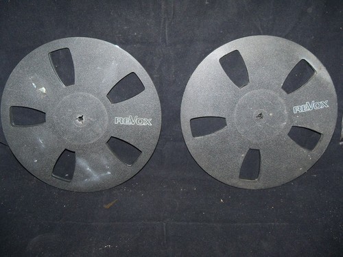 Pair revox plastic reels - pair,