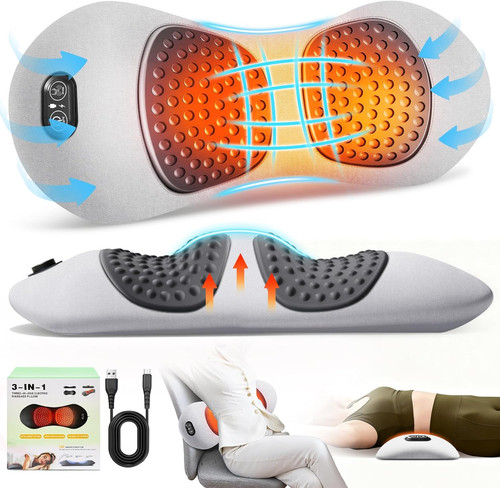 Electric lumbar support - 3-in-1,