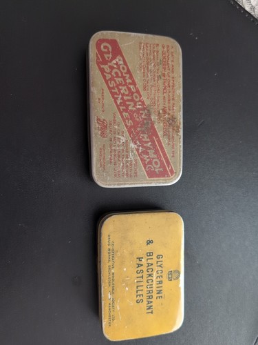 Vintage antique tins - vintage,