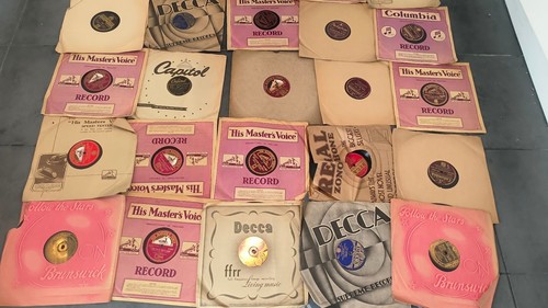 Job lot vintage - 78, rpm
