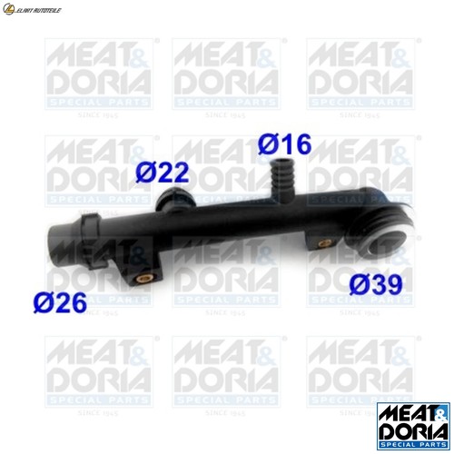 Coolant flange 93137 - coolant, bmw