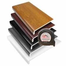 SWISH uPVC Window Cill Capping Board Cover 1m Long PVC Sill Cover 9mm PLASTIC