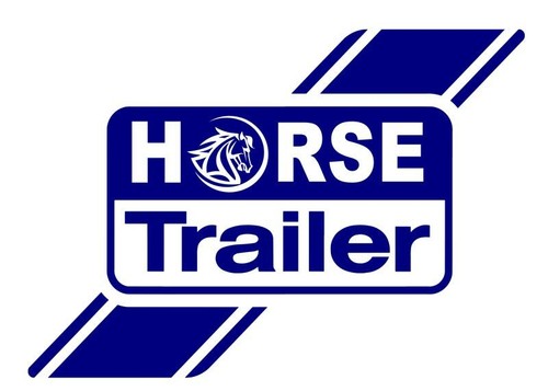 Horse trailer vinyl decals - horse,