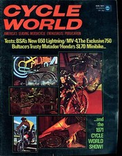 Cycle World Magazine August