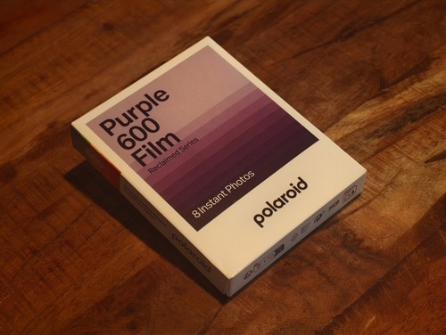 Polaroid purple 600 - 600,