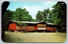West Milford New Jersey Camper's Cabins at Camp Hope 1962 Vintage Postcard NJ.