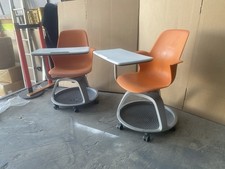 Steelcase Node Multipurpose Chair - Orange / White - Great Condition