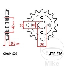 JT SPROCKETS coarse gear