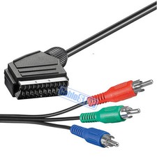 1.5m SCART CABLE to RGB RED