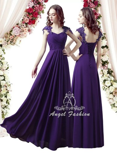 Long chiffon straps maxi - chiffon,