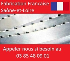 2 x band saw blade 1875 mm width 6mm for INCA EURO 260 KITY WOODSTER 