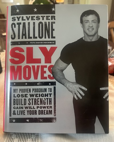 Sylvester stallone signed book - stallone,