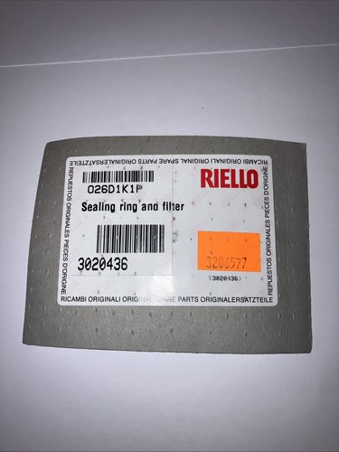 Riello pump filter - +, o-ring