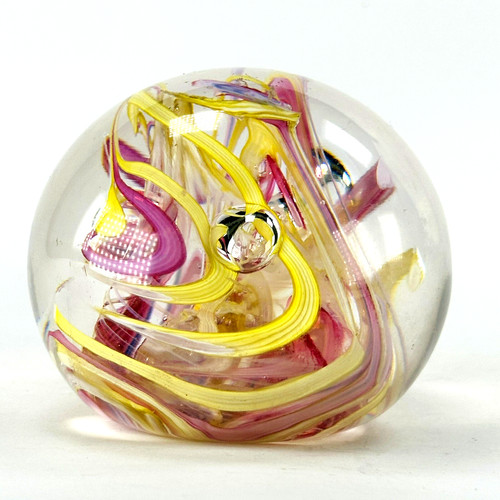 Whitefriars glass paperweight - glass,