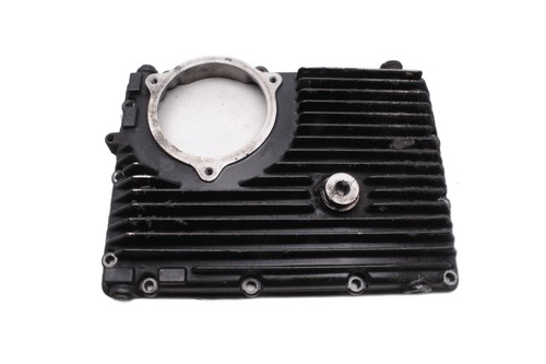 Oil pan drain plug finned