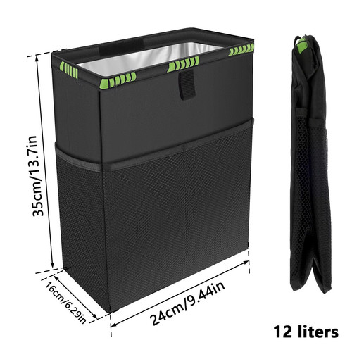 Waterproof car trash can - car,