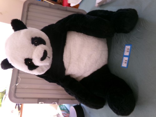 Large ikea djungelskog panda - large,