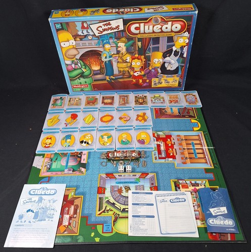 Cluedo the simpsons edition - cluedo,