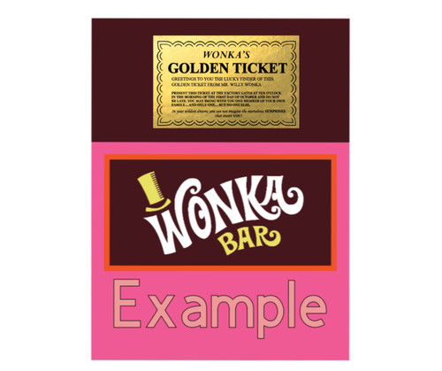 Willy wonka chocolate bar - wonka,