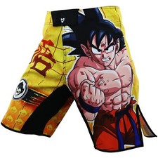 Dragon DBZ Brazilian Jiu Jitsu MMA Shorts No Gi Anime Manga Fight Shorts BJJ